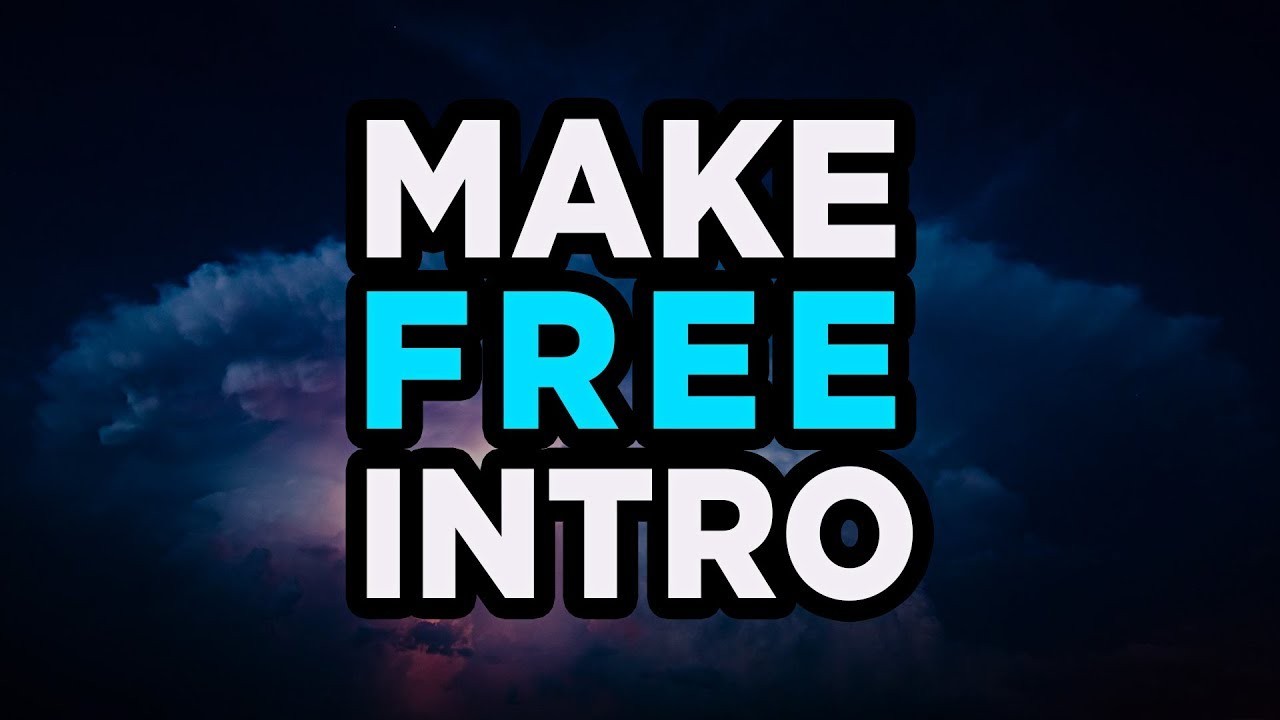 How To Make Intro Video For YouTube Channel Without Software Online Maker