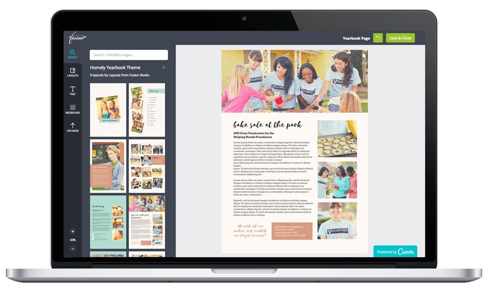 Hundreds Of Free Yearbook Templates 100 Customizable Fusion