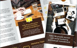 Illustrator Flyer Templates Awesome Adobe Tri Fold Brochure Template Free Download