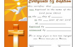 Image Result For Baptism Certificate Pdf Daniel Thoronka