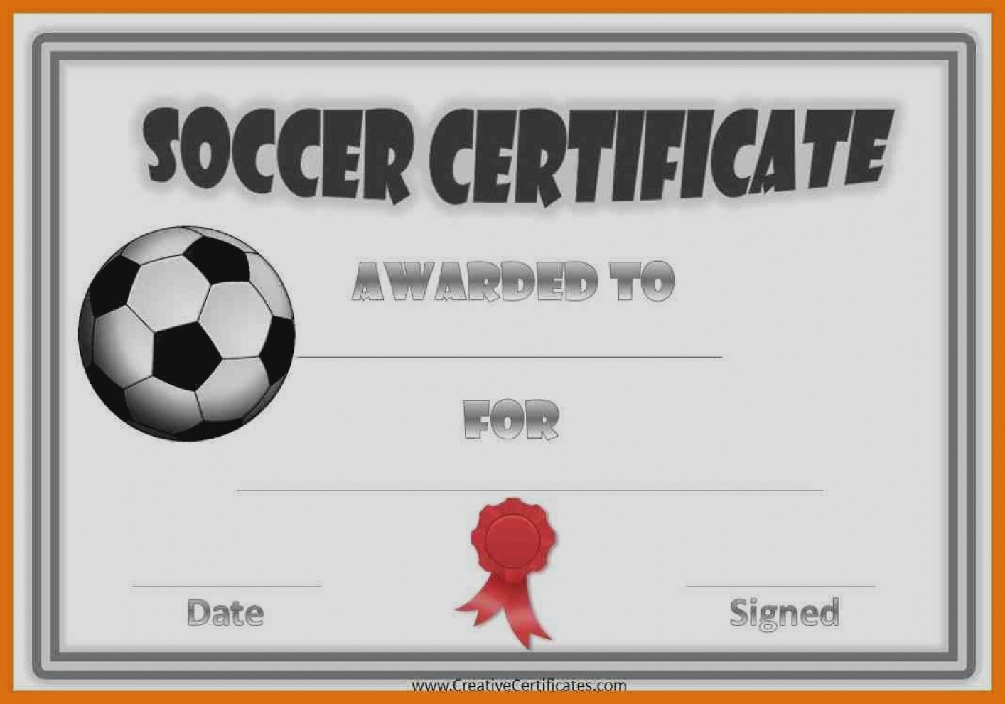 Images Of Soccer Certificate Templates Fresh Award Livoniatowing Co