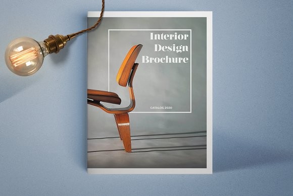 Interior Design Brochure Templates Creative Market Samples