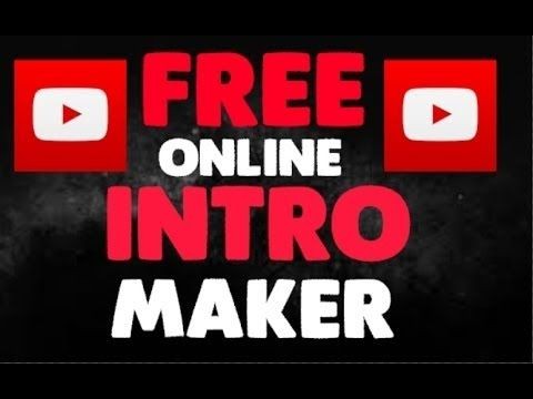 free youtube intro maker online