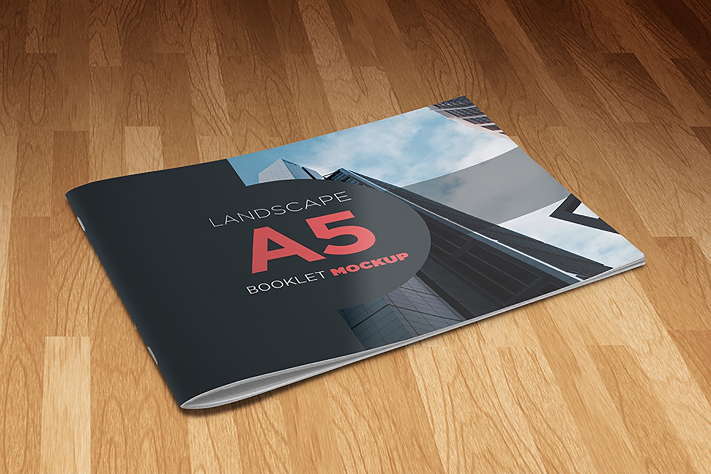 Landscape A5 Booklet Mockup On Behance Brochure