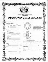 Latest Technology Diamond Certificates Certificate Template