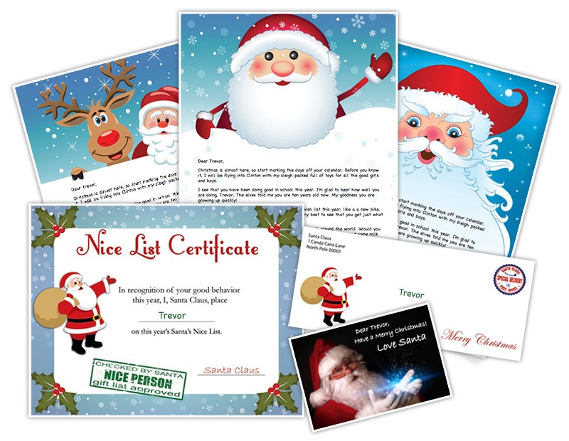 Letter From Santa Create Personalized Printable Letters Free Claus