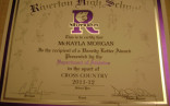 Life In A Treehouse XC Awards Cross Country Award Certificates