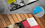 Magazine Brochure Catalog Free Mockup PSD Template Download Psd Booklet