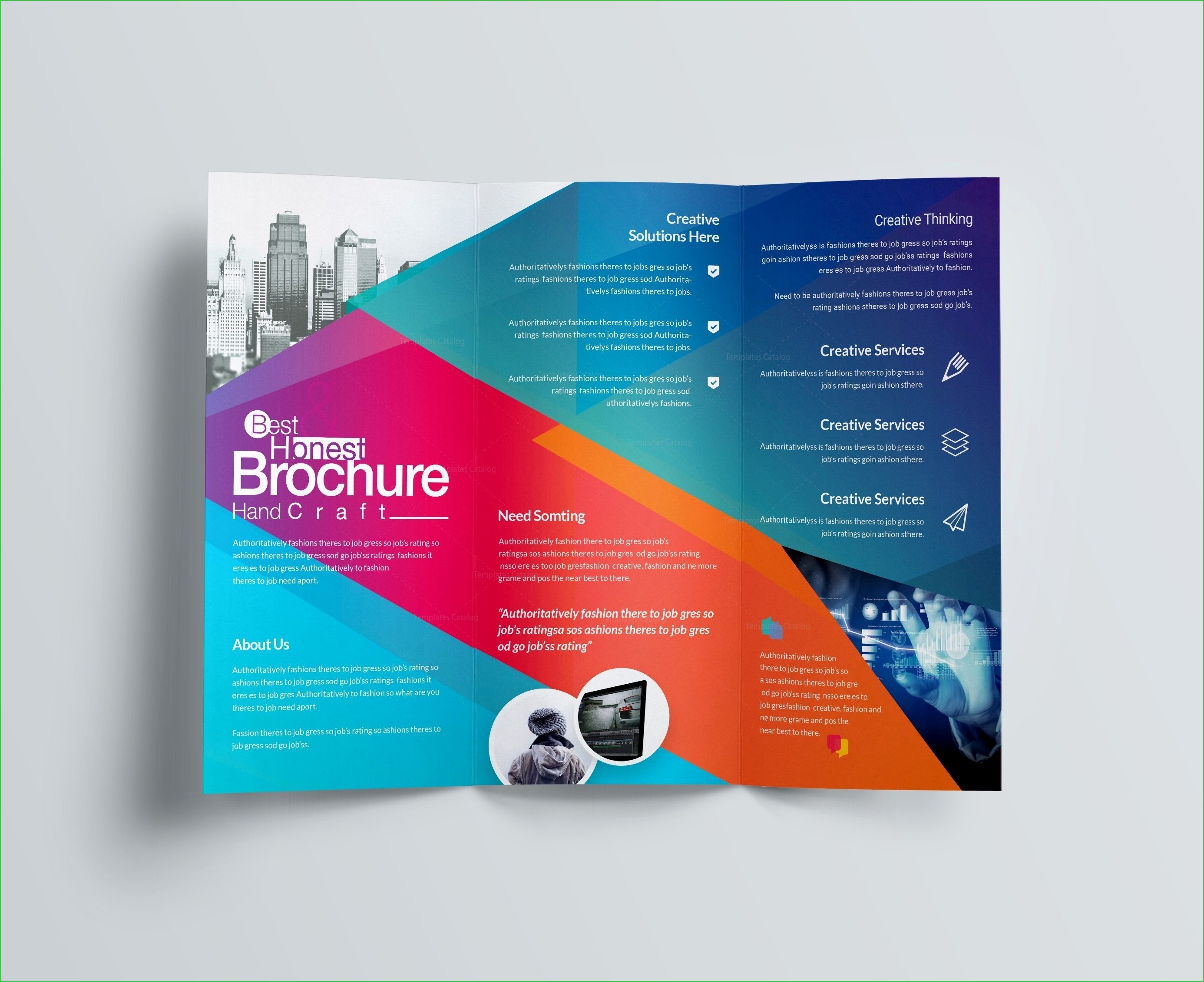 Managed Services Brochure Template Templates Free