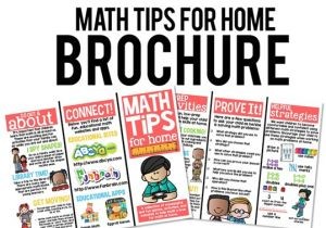Math Brochure Template 8 Best Images Of Examples For Ideas