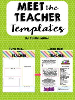 Meet The Teacher S By Caitlin Miller Teachers Pay Free