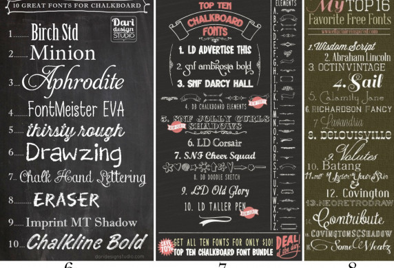 Mega Chalkboard Font Round Up The Scrap Shoppe Ideas