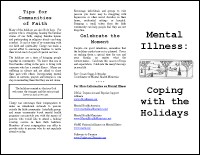 Mental Health Ministries Resources Free Brochures