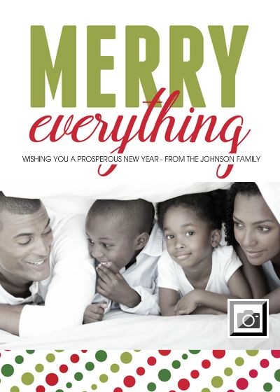Merry Everything Photocards Designed By Colourful Designs Inc On Pingg Ecards