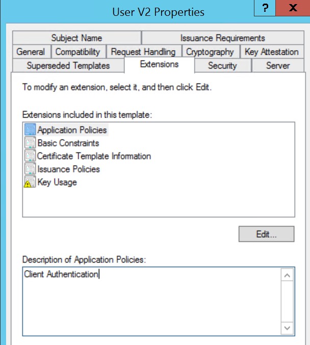 MFA With Client Certificates In ADFS 2012 R2 The Access Onion Active Directory Usercertificate