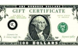 Money Voucher Template Gift Certificate Paws Fake