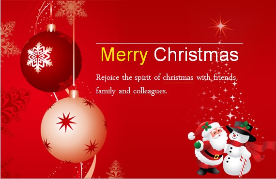 MS Word Colorful Christmas Card Templates Excel Free Photo For
