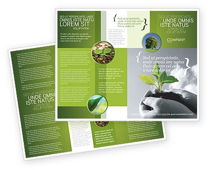 New Sprout Brochure Template Design And Layout Download Now 03899 Environment