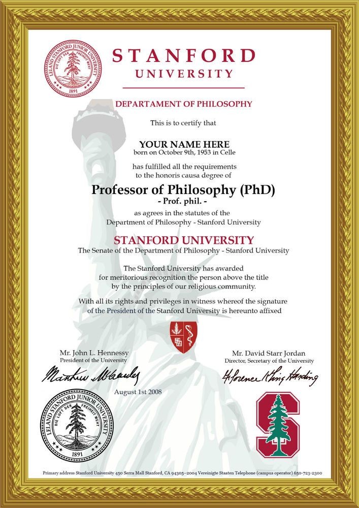 Novelty A4 University Degree Certificate The Real Deal Most Certificates