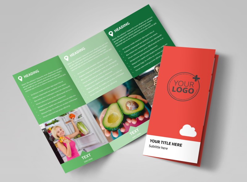 Nutrition Options Brochure Template MyCreativeShop