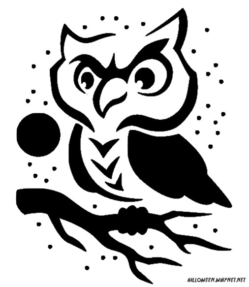 Owl Stencil Printable Fresh Free Gallery Italien Forum Info Pumpkin