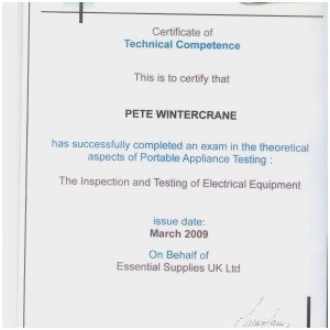 Pat Test Certificate Template Wonderfully New Testing Portable