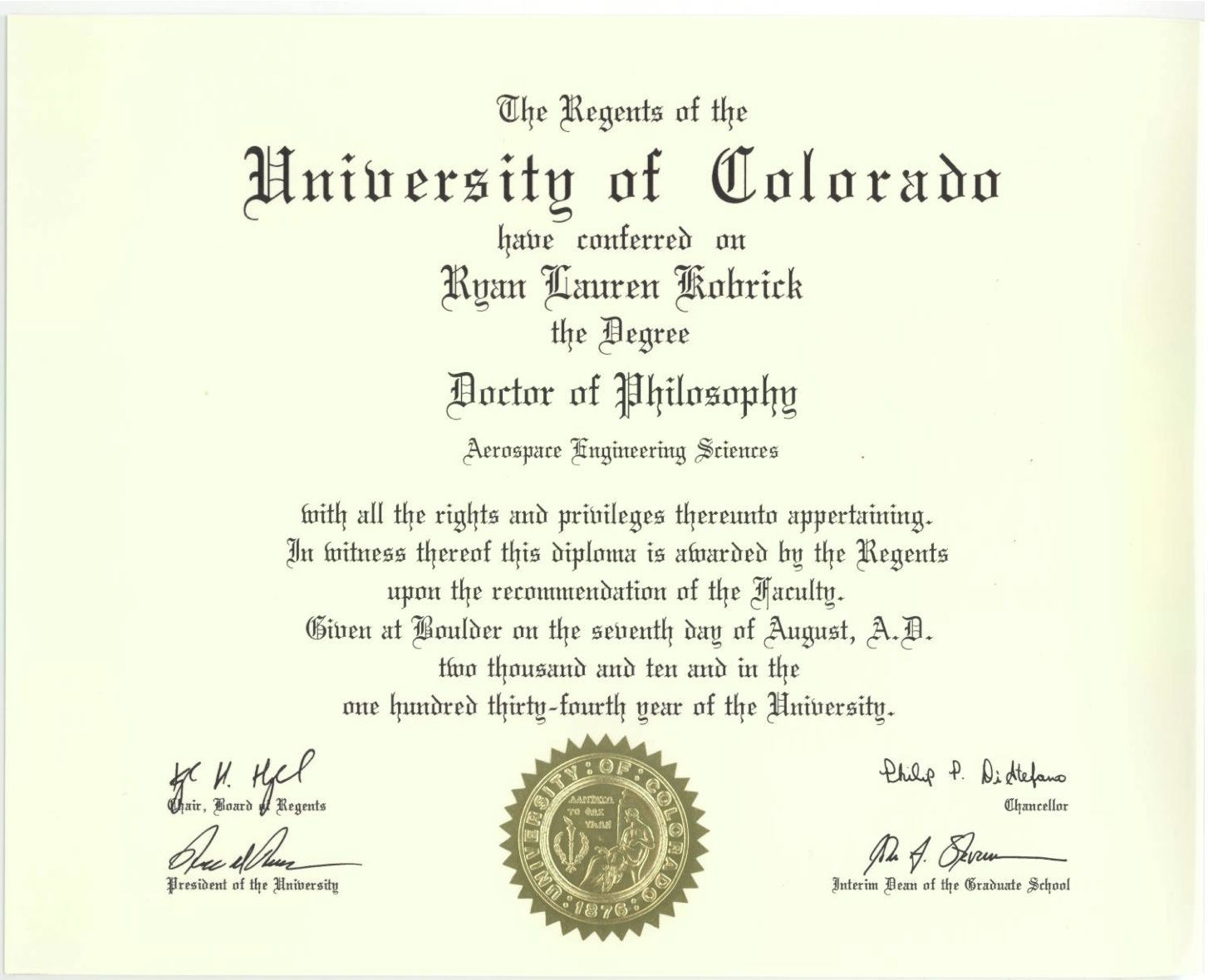 Phd Degree Template My Forth A Symbol Of Certificate