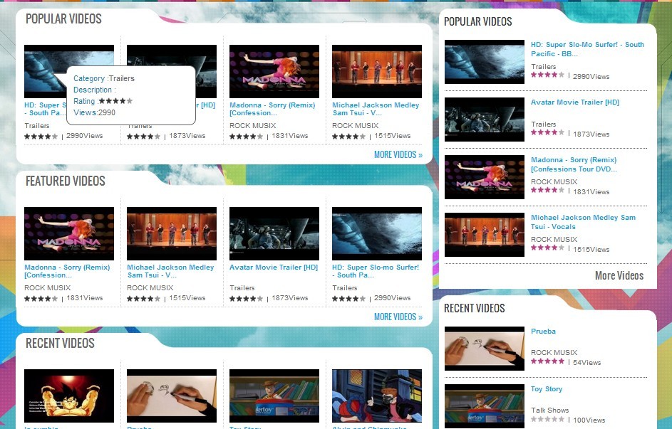 Photo Sharing Website Template Premium Psd Video Free Download