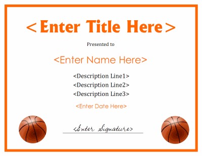 Pin By Melissa Swindlehurst Loper On Basketball Pinterest Free Certificate Downloads