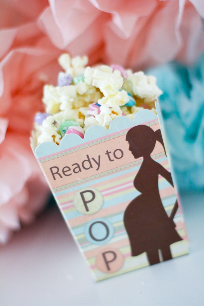 Popcorn Boxes Baby Shower Favors Ready To Pop