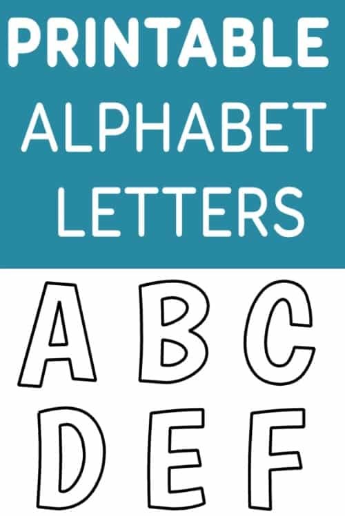 Printable Free Alphabet Templates Abc