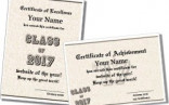Printable Graduation Certificates And Diplomas Valedictorian Certificate