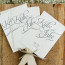 Printable Paddle Fan Program DIY With Proof Cool Fonts Wedding Fans