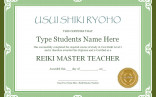 Printable Reiki Certificates Download Them Or Print Free Certificate Templates