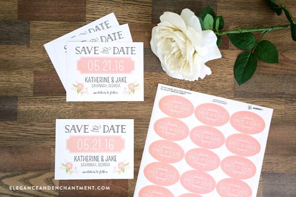 Printable Save The Date Cards And Stickers Free Postcards