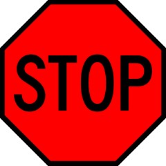 Printable Stop Sign Clipart Image