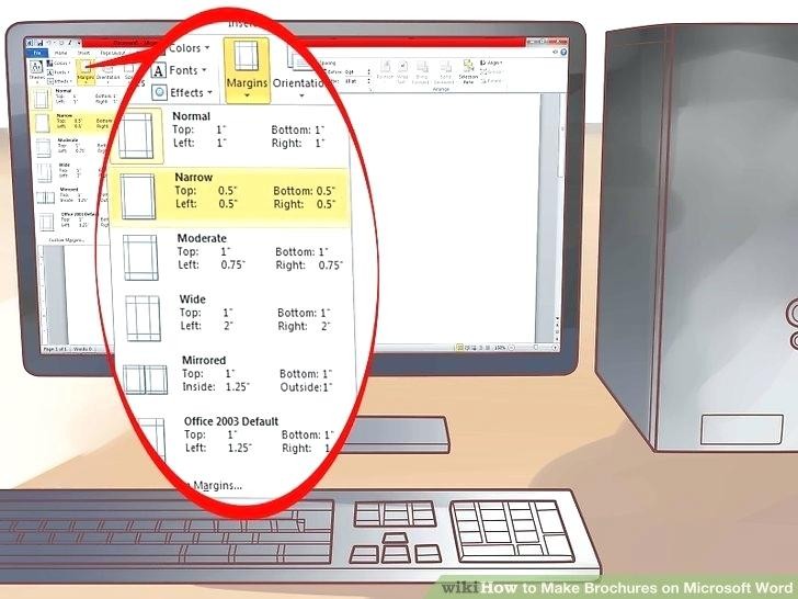 Printing Tri Fold Brochure Microsoft Word How To Make A On