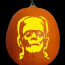 Pumpkin Carving Patterns Stencils Frankenstein Template
