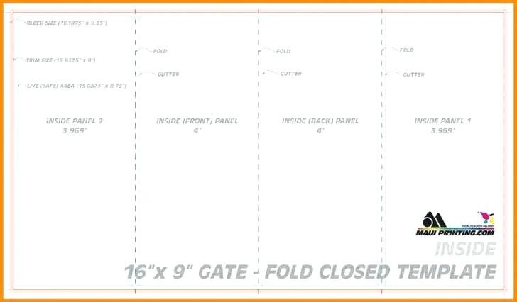Quad Fold Brochure Template Indesign Rockytopridge Com
