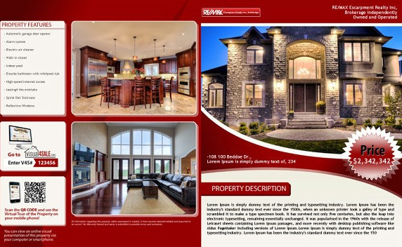 Real Estate Brochure Examples