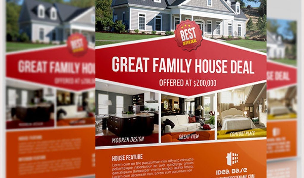 Real Estate Brochure Template Free Download Zrom Tk Psd