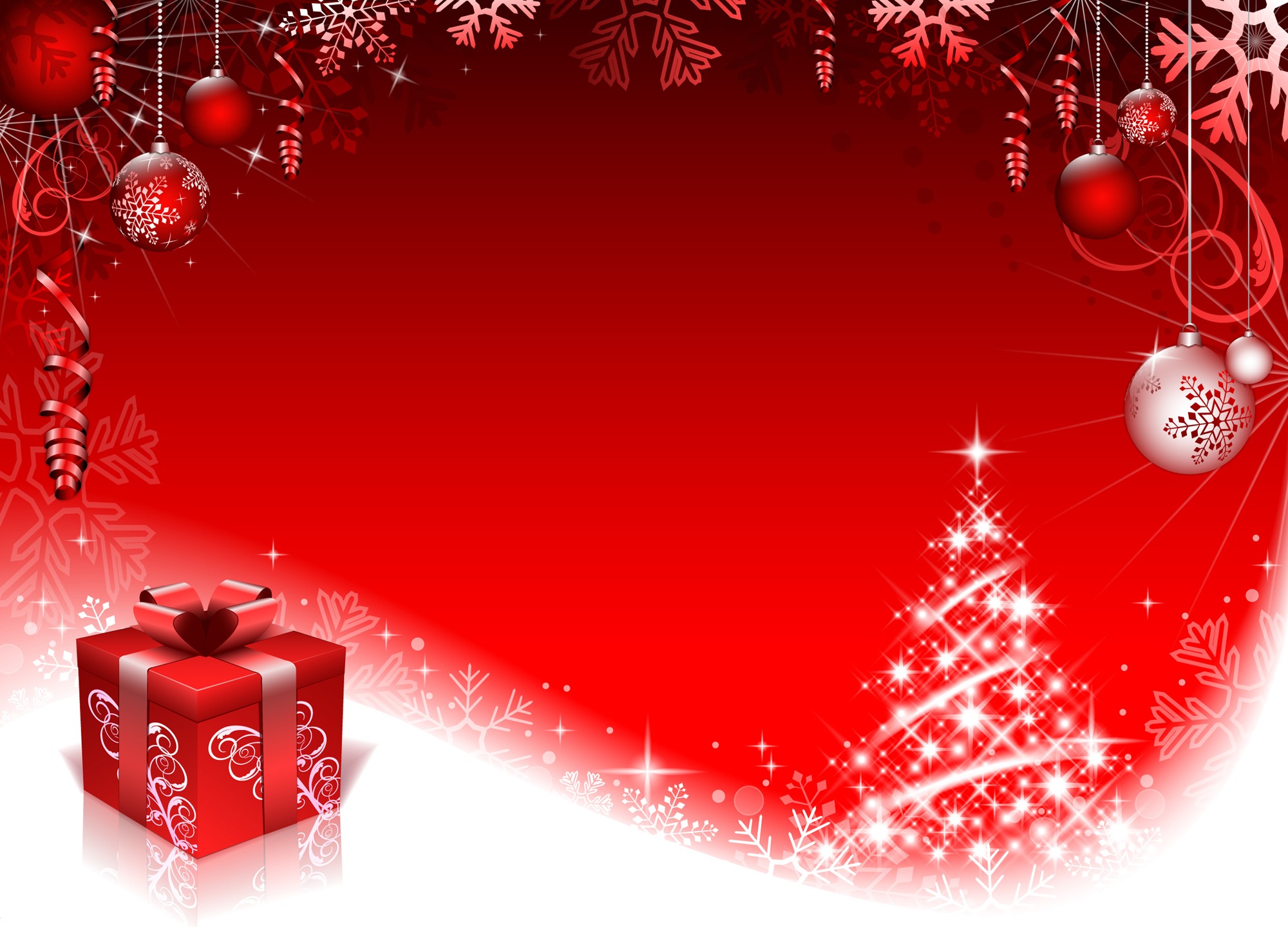 Red Style Christmas Background Art Vector 01 Free Download Photoshop Templates