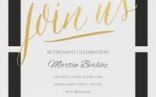 Retirement Farewell Party Invitation Templates Free Greetings Bon Voyage