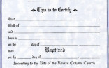 Sacramental Certificates St Mary S Basilica Confirmation Download