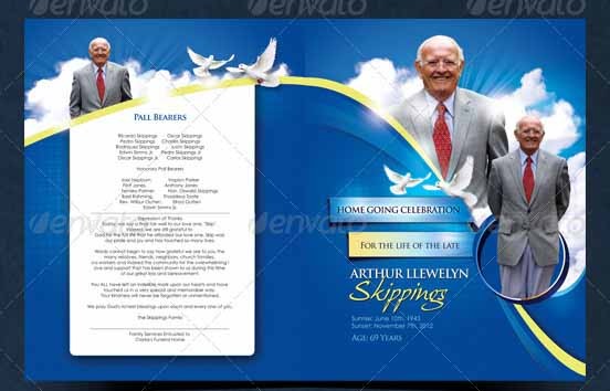 Sample Funeral Program Template 30 Download Free Documents In PDF Backgrounds