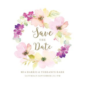 Save The Date Card Templates Free Greetings Island Indian