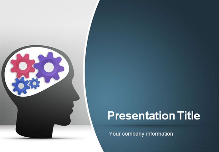 Se7en Powerpoint Template Business Free Sparkspaceny Com Cool Themes
