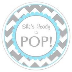 She S Ready To Pop Baby Shower Printable By About
