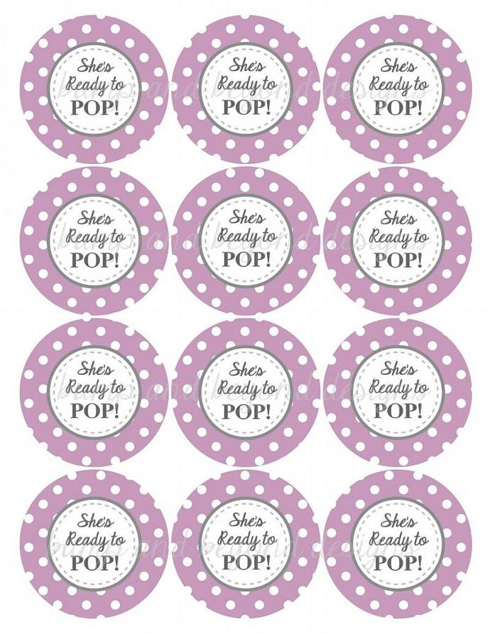 She S Ready To Pop Printable Stickers