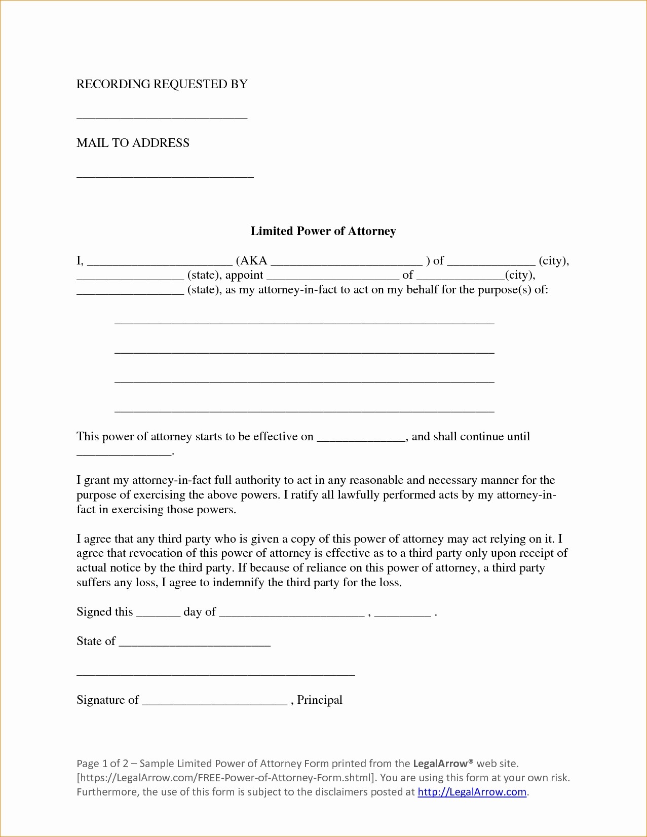 Simple Power Of Attorney Template Ukran Agdiffusion Com Free
